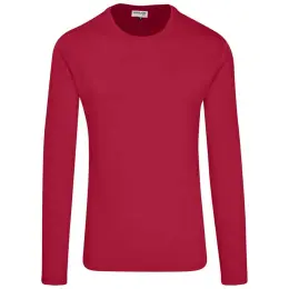 Kids Long Sleeve All Star T-Shirt Red Front